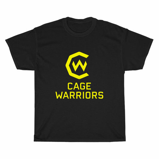Cage Warriors MMA Fighting Championship logo Men's Unisex T Shirt Size S to 3XL