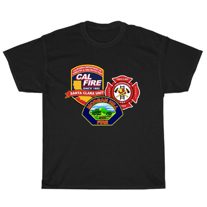 California Department of Forestry Cal Fire Logo Men's Unisex T Shirt Size S to 3XL