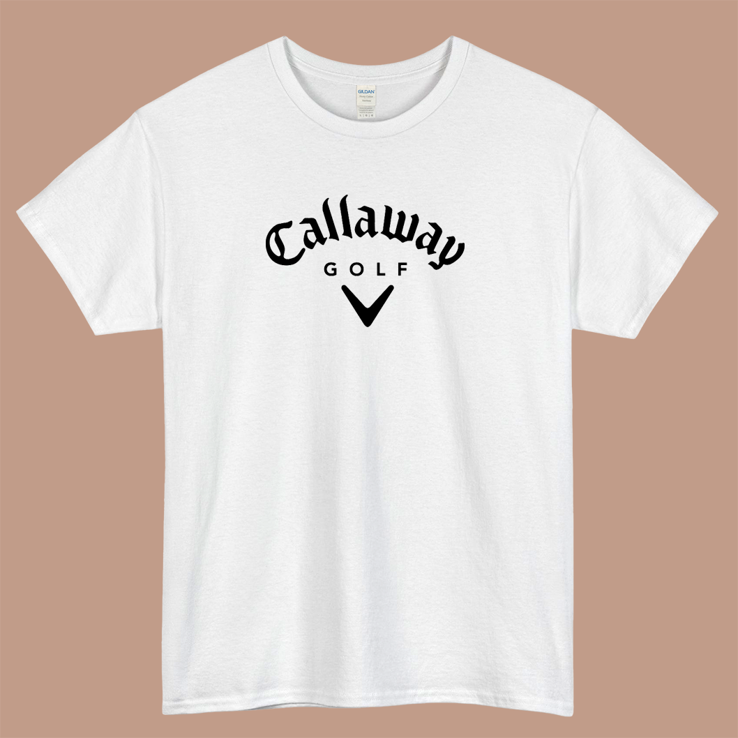 Callaway Golf Logo Mens Unisex Short Sleeve T-Shirt Size S-3XL - P