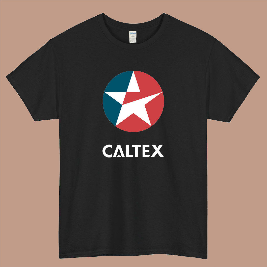 Caltex Logo Mens Unisex Short Sleeve T-Shirt Size S-3XL