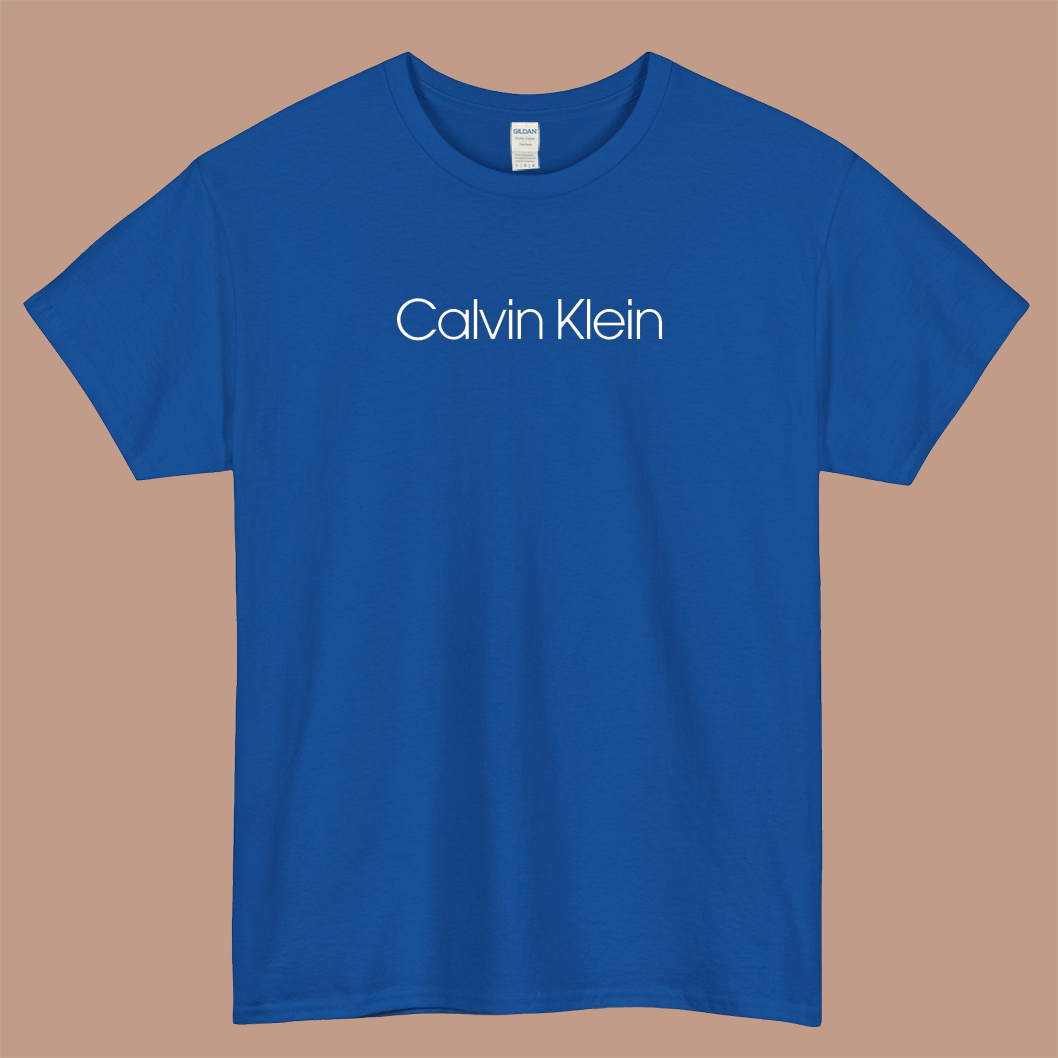Calvin Klein logo short sleeve men's t shirt S-3XL