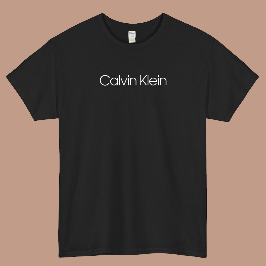Calvin Klein logo short sleeve men's t shirt S-3XL