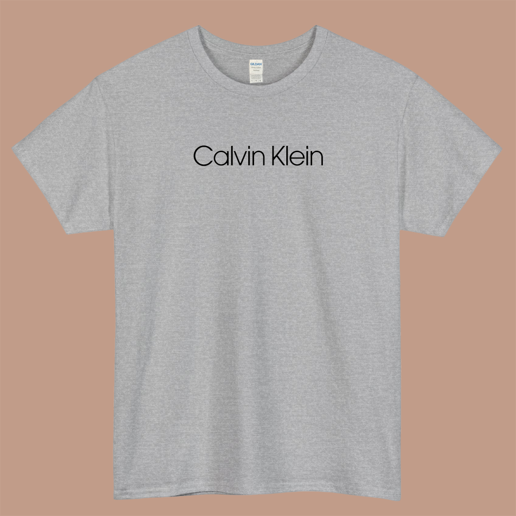 Calvin Klein logo short sleeve men's t shirt S-3XL