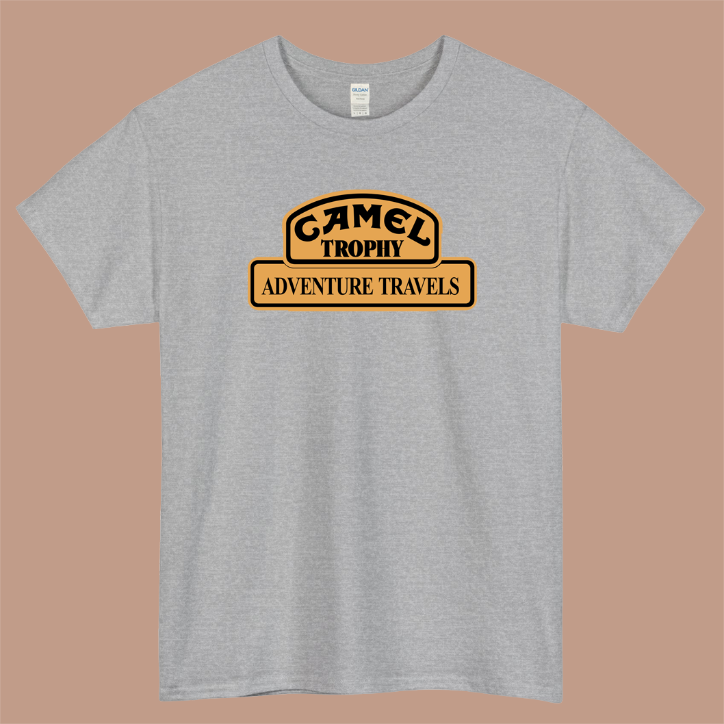 Camel Trophy Adventure Travels Logo Mens Unisex Short Sleeve T-Shirt Size S-3XL