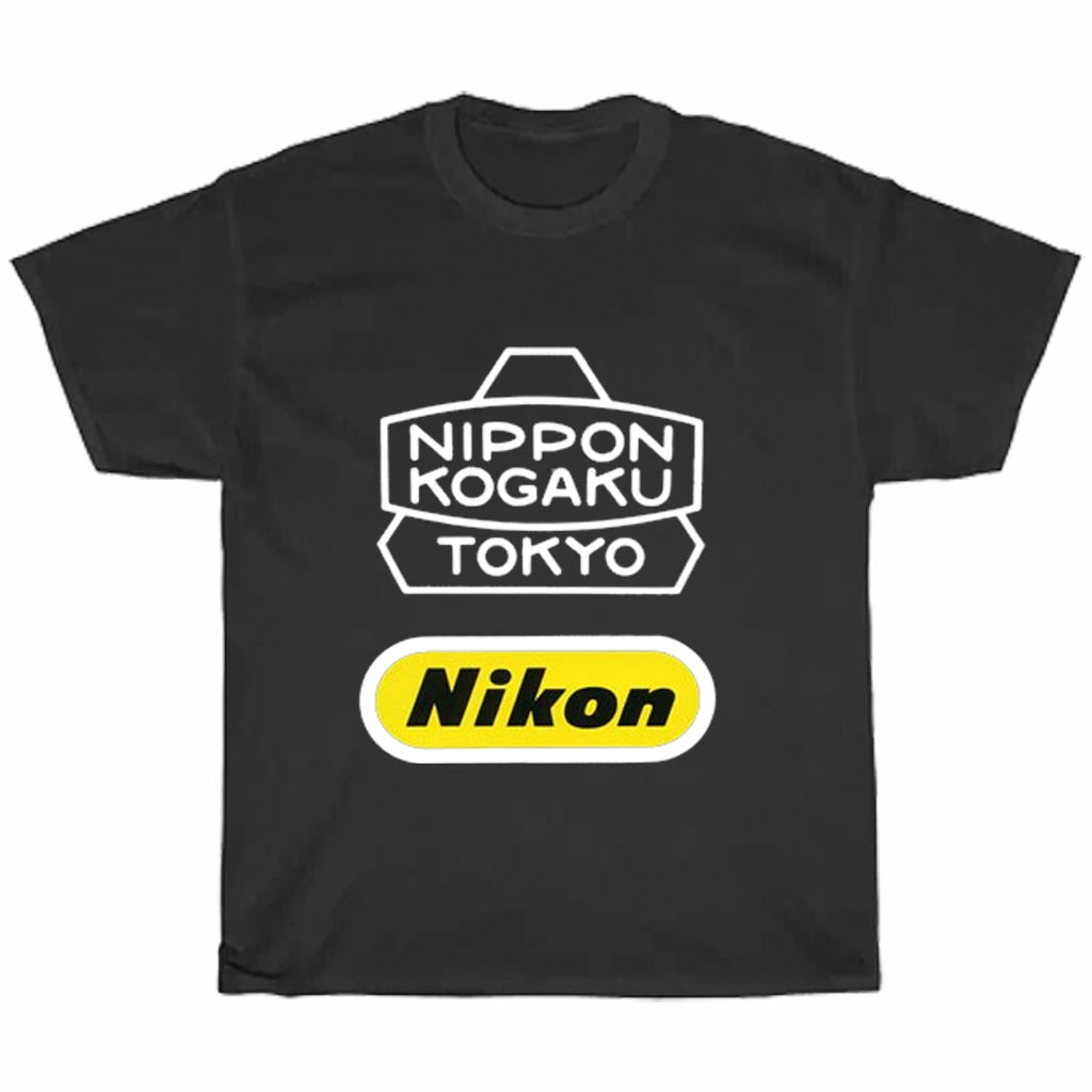 Camera Nippon Kogaku Tokyo Nikon Logo Men's Unisex T Shirt Size S to 3XL
