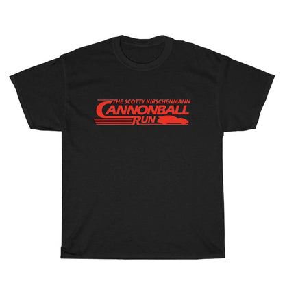 Cannonball Run Logo Men's Unisex T Shirt Size S to 3XL