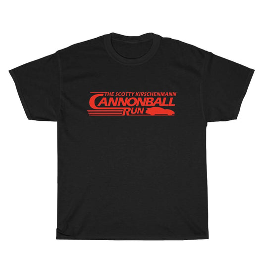 Cannonball Run Logo Men's Unisex T Shirt Size S to 3XL