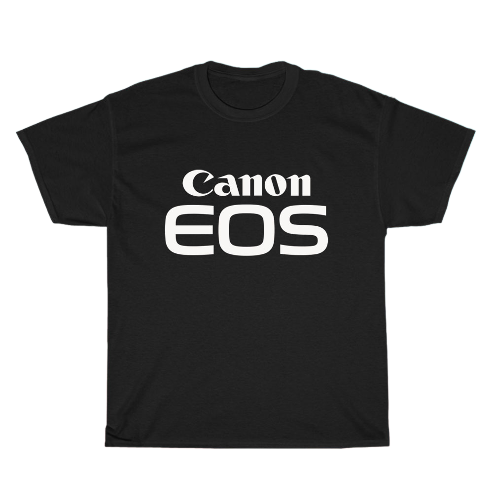 Canon EOS Series Fullframe Camera Logo Men's Unisex T Shirt Size S to 3XL