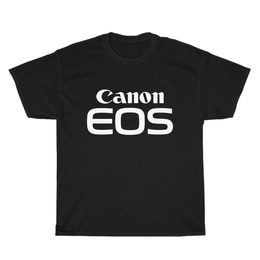 Canon EOS Series Fullframe Camera Logo Men's Unisex T Shirt Size S to 3XL
