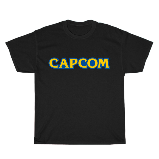 Capcom Video game logo Men's Unisex T Shirt Size S to 3XL