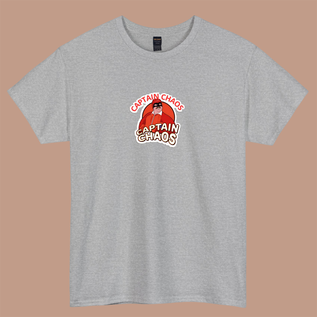 Captain Chaos Logo SHORT SLEEVE T SHIRT SIZE S-3XL -P