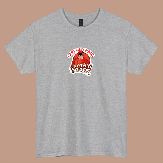 Captain Chaos Logo SHORT SLEEVE T SHIRT SIZE S-3XL -P