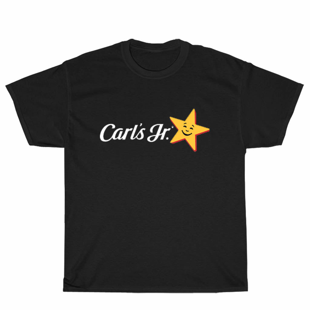 Carl's Jr Logo Unisex Men's T Shirt Size S to 3XL