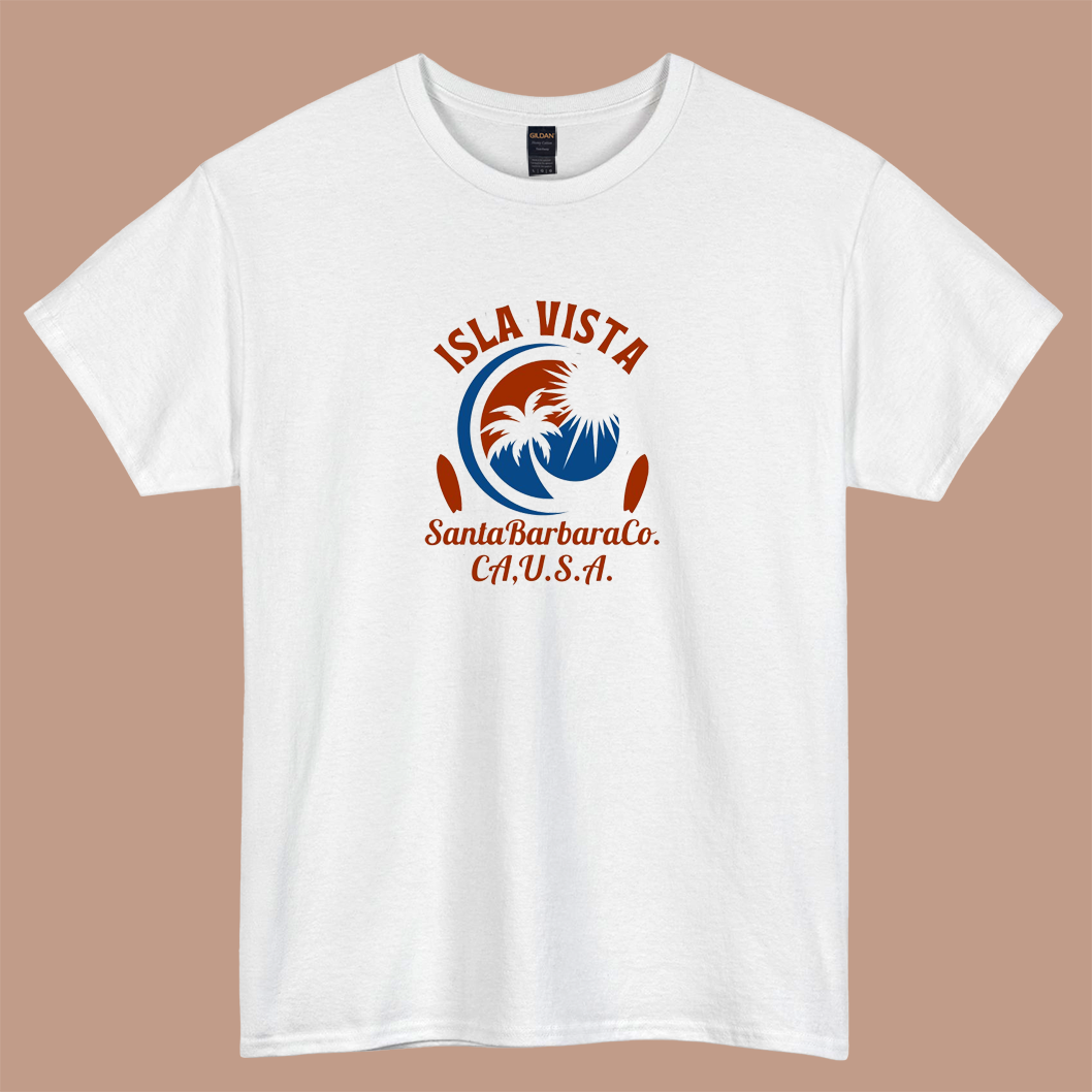 Carpinteria Santa Barbara  logo short sleeve t shirt Size S-3XL -P