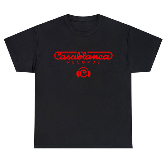 Casablanca Records Logo Unisex Men's T Shirt Size S to 3XL