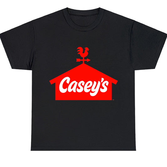 Casey's Convenience Logo Men's Unisex T Shirt Size S to 3XL
