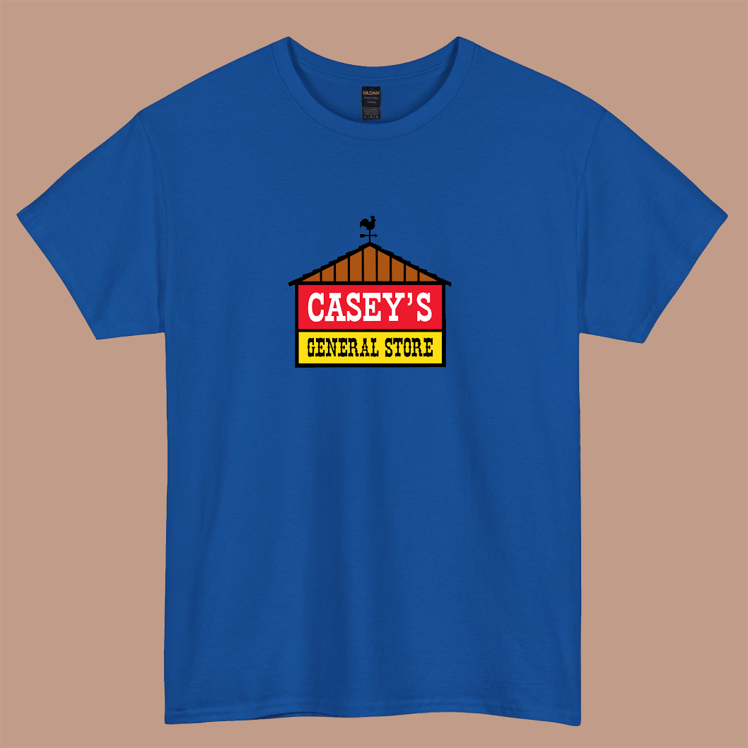 Casey's General Stores Logo short sleeve t shirt size S-3XL -P