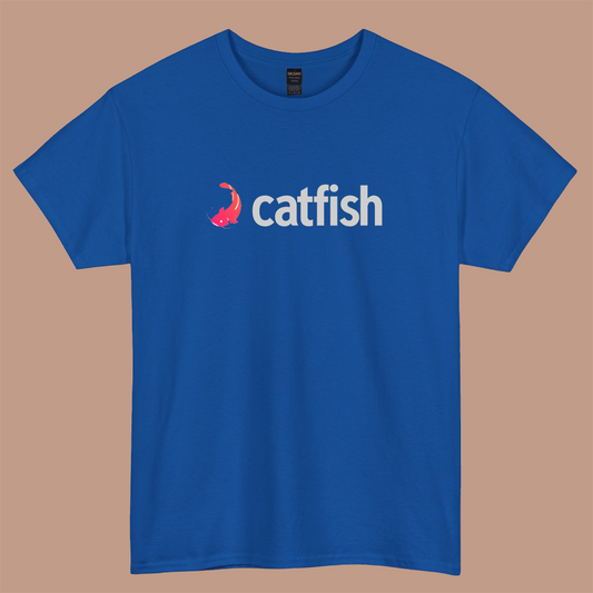 Catfish App Logo short sleeve t shirt S-3XL-p