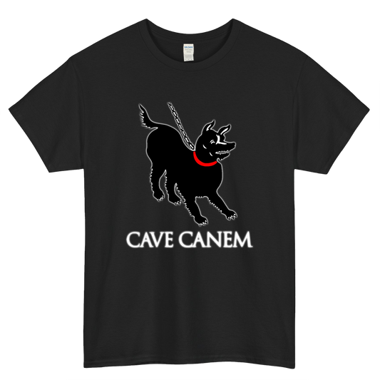 Cave Canem Logo Mens Unisex Short Sleeve T-Shirt Size S-3XL - P