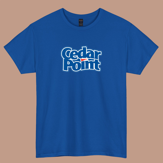 Cedar Point Logo short sleeve t shirt size S-3XL -P