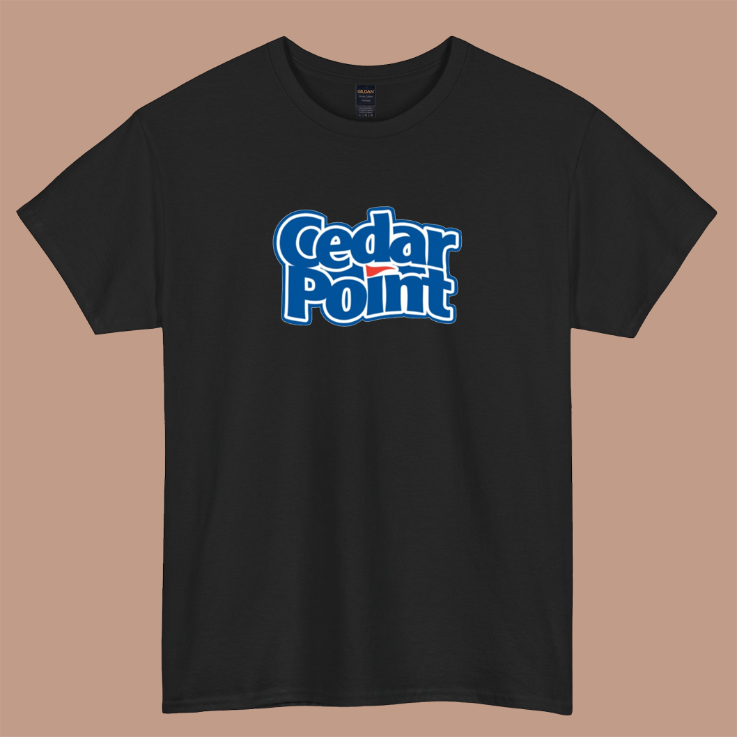 Cedar Point Logo short sleeve t shirt size S-3XL -P