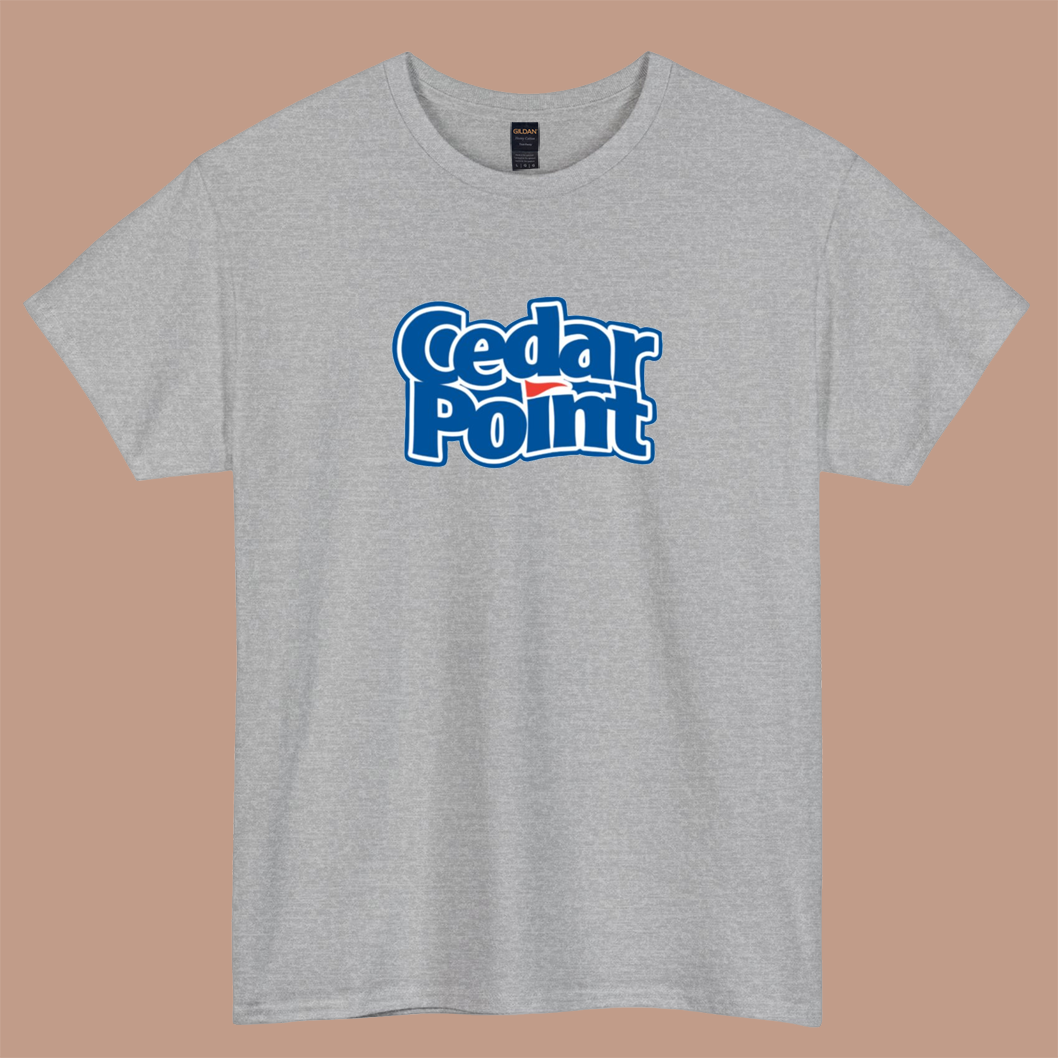 Cedar Point Logo short sleeve t shirt size S-3XL -P
