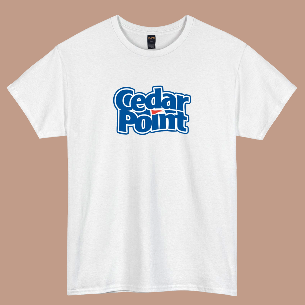 Cedar Point Logo short sleeve t shirt size S-3XL -P