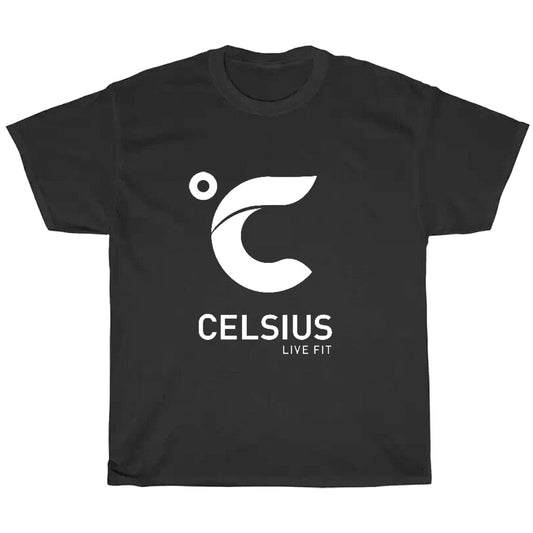 Celsius Healthy Energy Logo Men's Unisex T Shirt Size S to 3XL