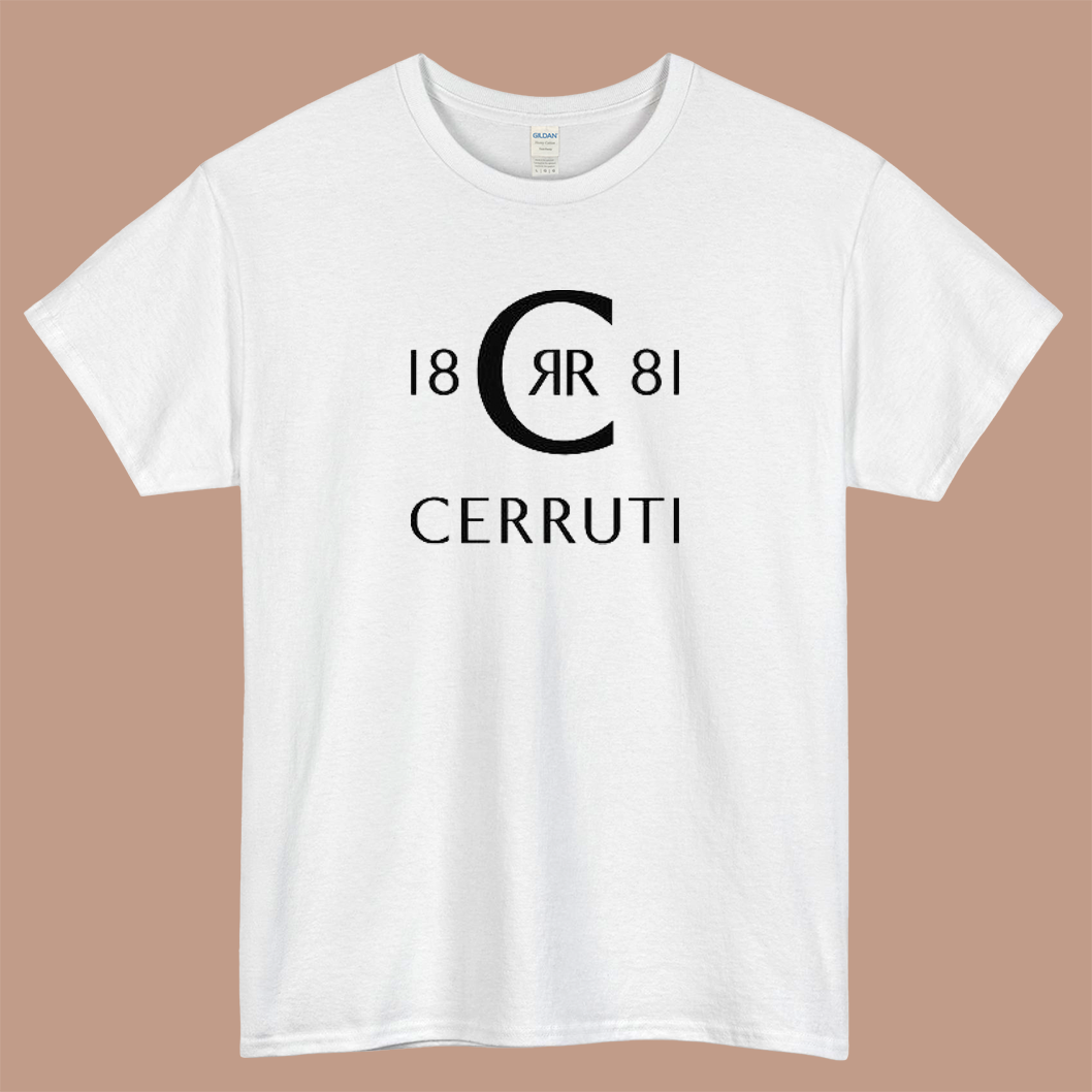 Cerruti Brand Logo Mens Unisex Short Sleeve T-Shirt Size S-3XL