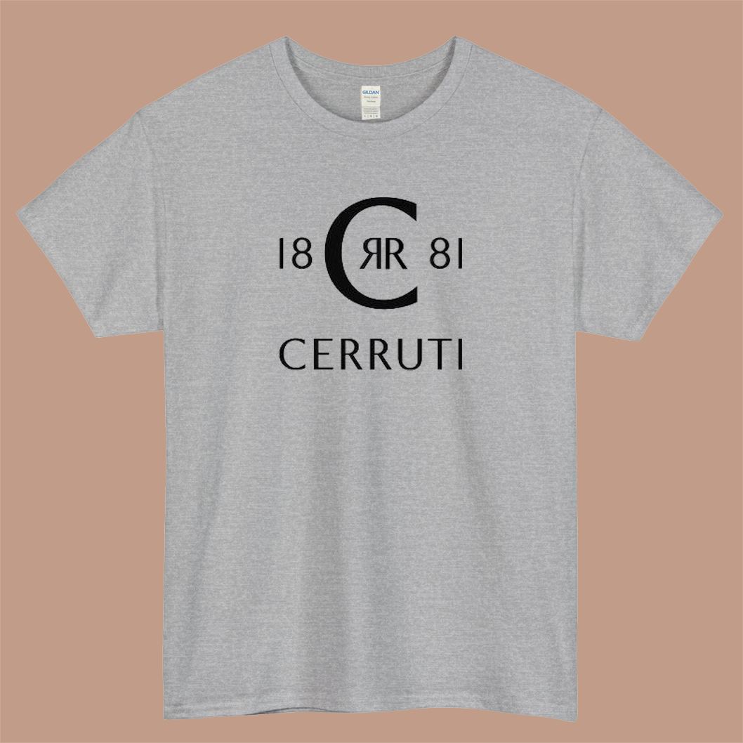 Cerruti Brand Logo Mens Unisex Short Sleeve T-Shirt Size S-3XL