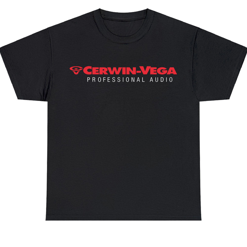 Cerwin Vega Professional Audio Logo Men's Unisex T Shirt Size S to 3XL