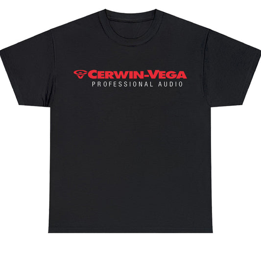 Cerwin Vega Professional Audio Logo Men's Unisex T Shirt Size S to 3XL