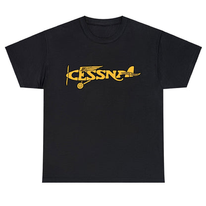 Cessna Logo Unisex Men's T Shirt Size S to 3XL