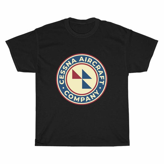 Cessna Aircraft Company Logo Men's Unisex T Shirt Size S to 3XL