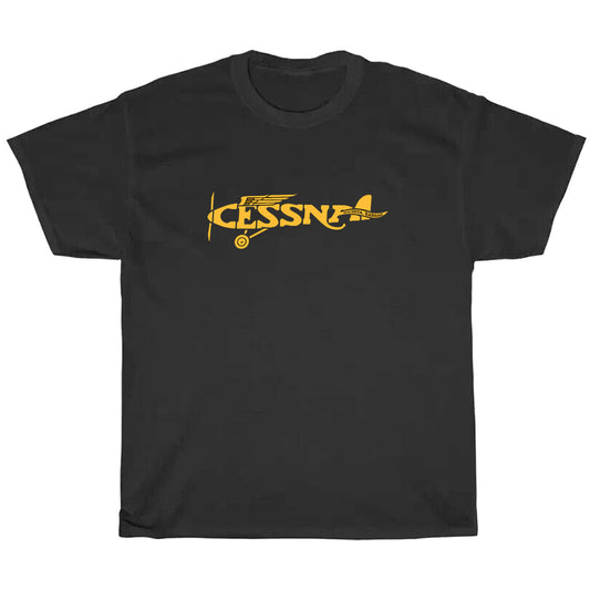 Cessna Logo Men's Unisex T Shirt Size S to 3XL