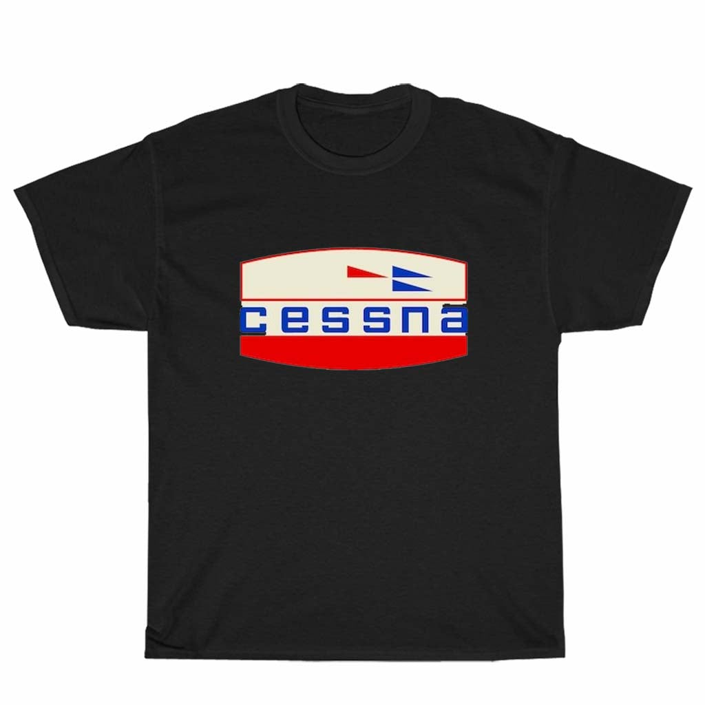 Cessna Logo Unisex Men's T Shirt Size S to 3XL