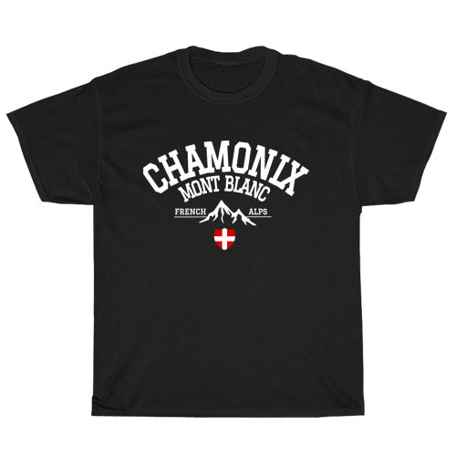 New Brand Chamonix Mont Blanc Unisex T Shirt S - 3XL