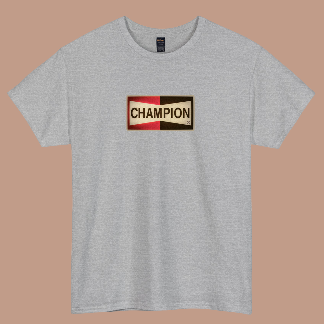 Champion Auto LOGO SHORT SLEEVE T SHIRT S-3XL-P