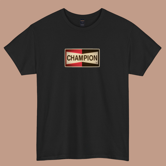 Champion Auto LOGO SHORT SLEEVE T SHIRT S-3XL-P