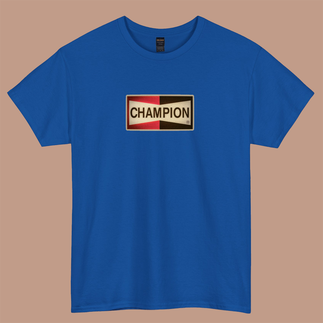 Champion Auto LOGO SHORT SLEEVE T SHIRT S-3XL-P