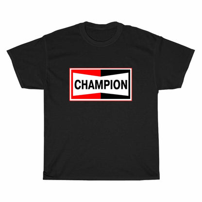 Champion Spark Plug Racing logo Men's Unisex T Shirt Size S to 3XL