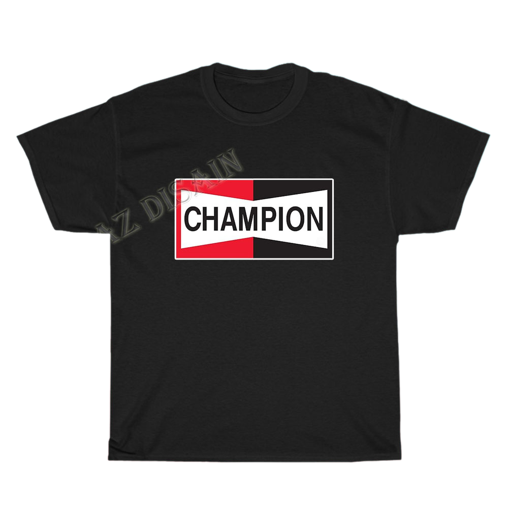 Champion Spark Plug Logo Men's Unisex T Shirt Size S to 3XL
