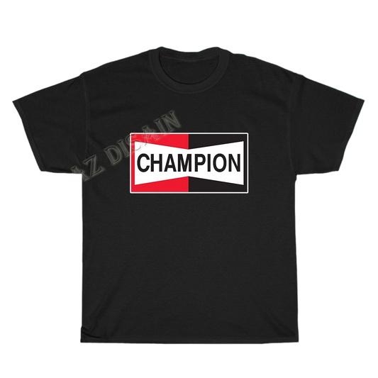 Champion Spark Plug Logo Men's Unisex T Shirt Size S to 3XL