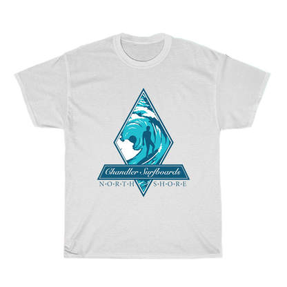 Chandler Surfboard North Shore Movie Logo Men's Unisex T Shirt Size S to 3XL