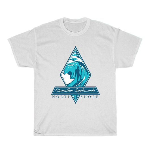 Chandler Surfboard North Shore Movie Logo Men's Unisex T Shirt Size S to 3XL