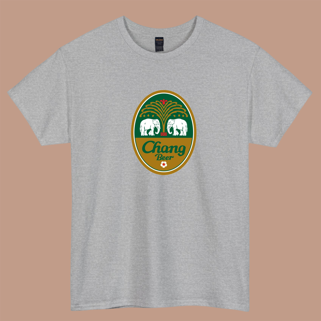 Chang Beer LOGO SHORT SLEEVE T SHIRT S-3XL-P