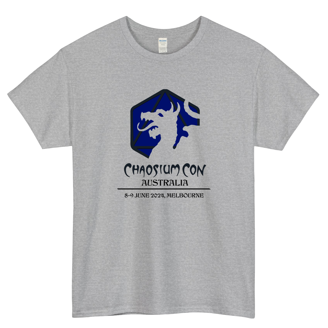 Chaosium Con USA Logo Mens Unisex Short Sleeve T-Shirt Size S-3XL - P