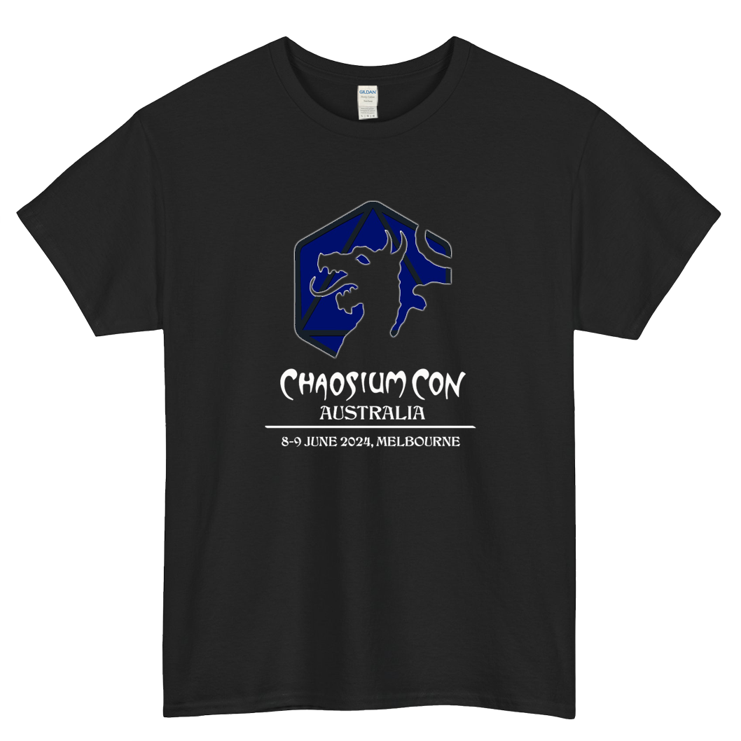 Chaosium Con USA Logo Mens Unisex Short Sleeve T-Shirt Size S-3XL - P