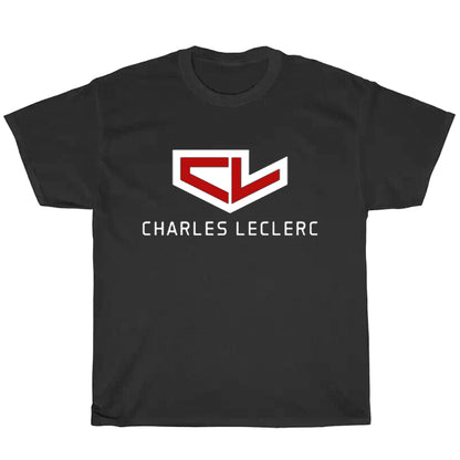 Charles Leclerc CL Logo Men's Unisex T Shirt Size S to 3XL