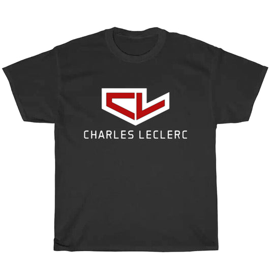 Charles Leclerc CL Logo Men's Unisex T Shirt Size S to 3XL
